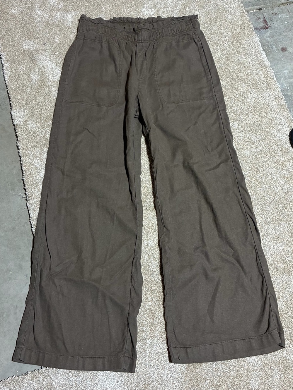 American Eagle stretch wide leg casual pants